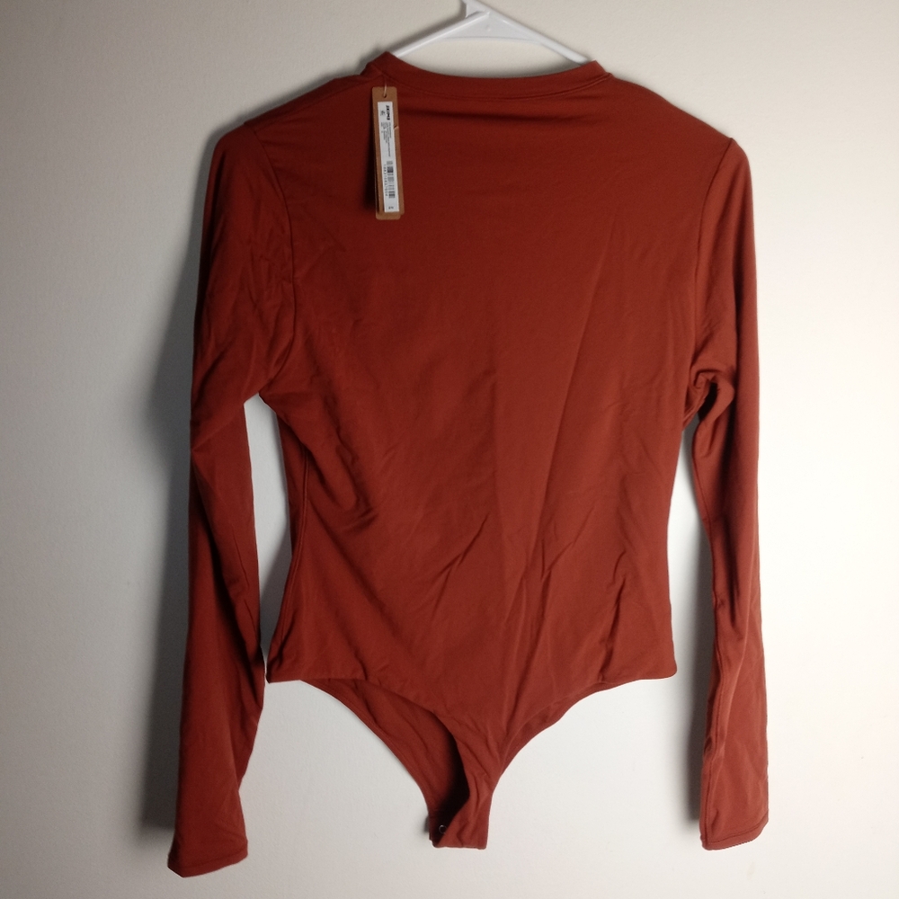 SKIMS Long Sleeve Crew Neck Bodysuit Size XL - Picture 9 of 11